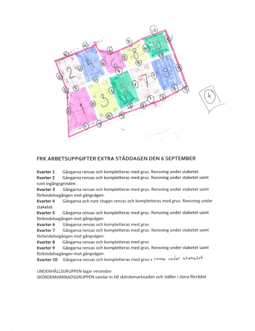 Extra städkvällen den 6&nbsp;september